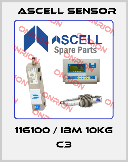 116100 / IBM 10kg C3 Ascell Sensor