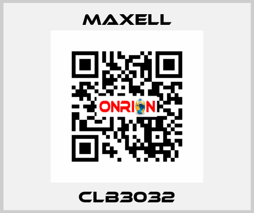 CLB3032 MAXELL