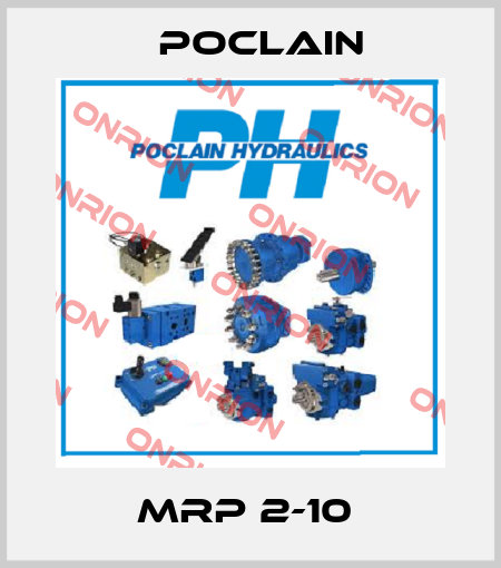 MRP 2-10  Poclain