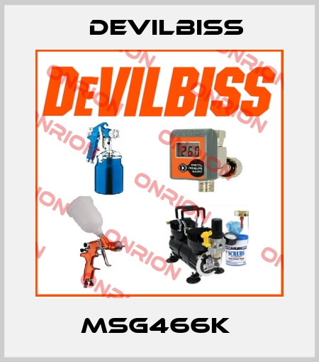 MSG466K  Devilbiss