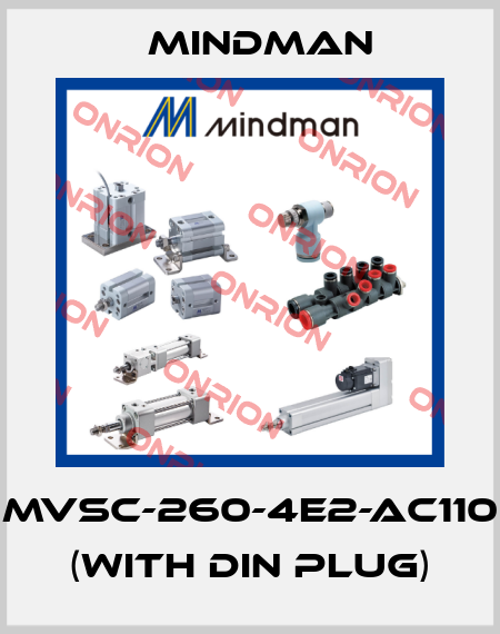 MVSC-260-4E2-AC110  (with DIN plug) Mindman