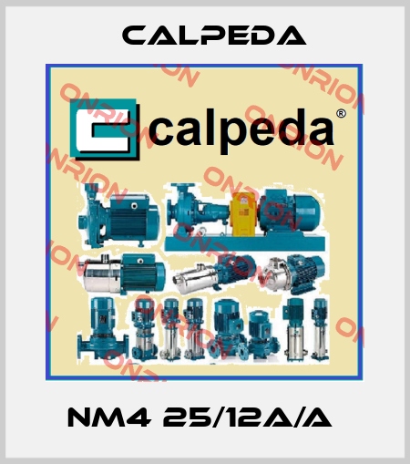 NM4 25/12A/A  Calpeda