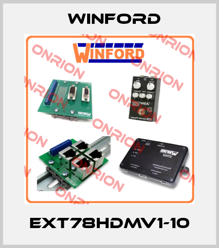 EXT78HDMV1-10 Winford
