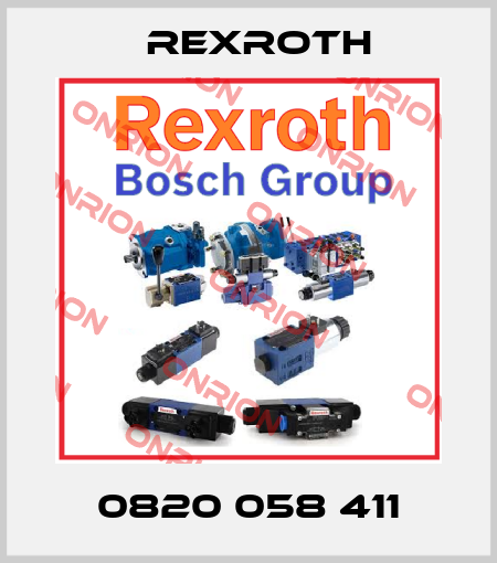 0820 058 411 Rexroth