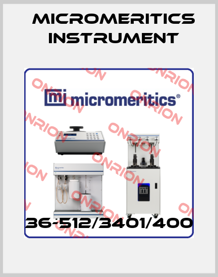 36-512/3401/400 Micromeritics Instrument