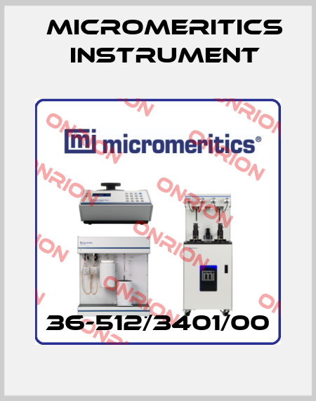 36-512/3401/00 Micromeritics Instrument