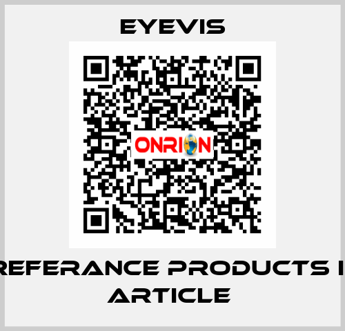 No Referance Products Item Article  Eyevis