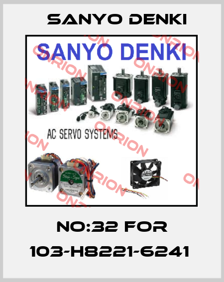 NO:32 FOR 103-H8221-6241  Sanyo Denki