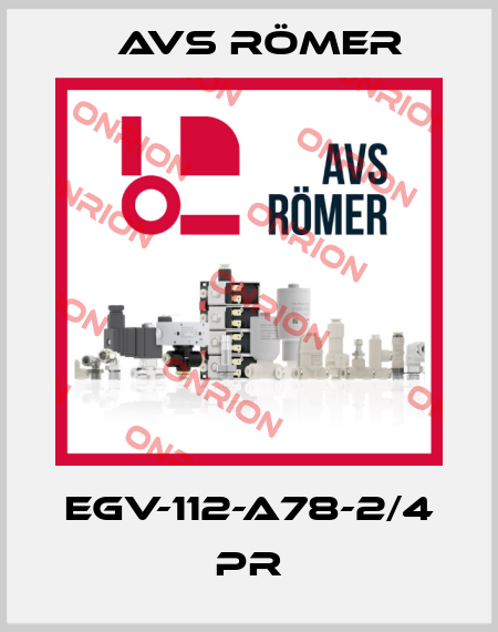 EGV-112-A78-2/4 PR Avs Römer