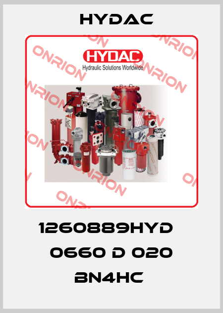 1260889HYD   0660 D 020 BN4HC  Hydac