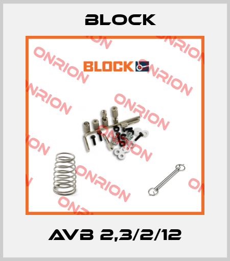 AVB 2,3/2/12 Block