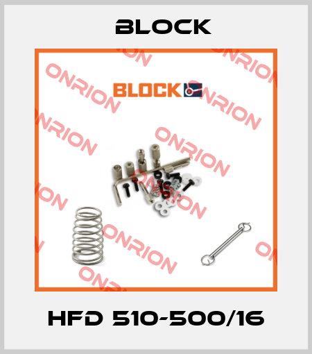 HFD 510-500/16 Block