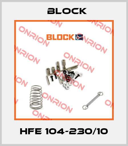 HFE 104-230/10 Block