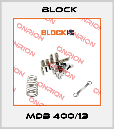 MDB 400/13 Block