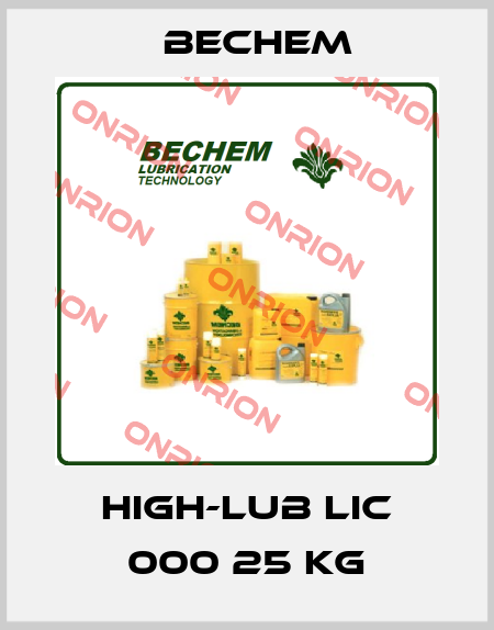 High-Lub LIC 000 25 KG Bechem
