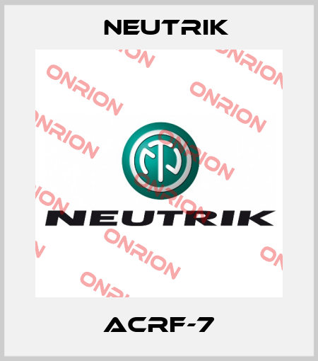 ACRF-7 Neutrik