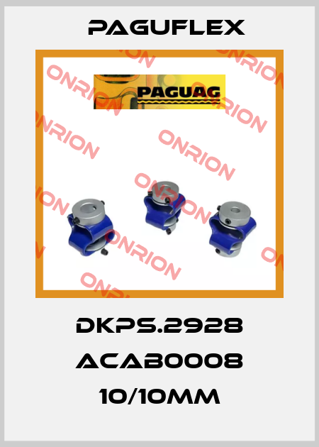 DKPS.2928 ACAB0008 10/10mm Paguflex