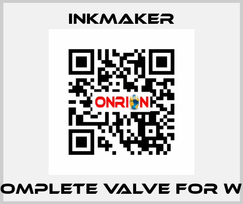 complete valve for WB INKMAKER