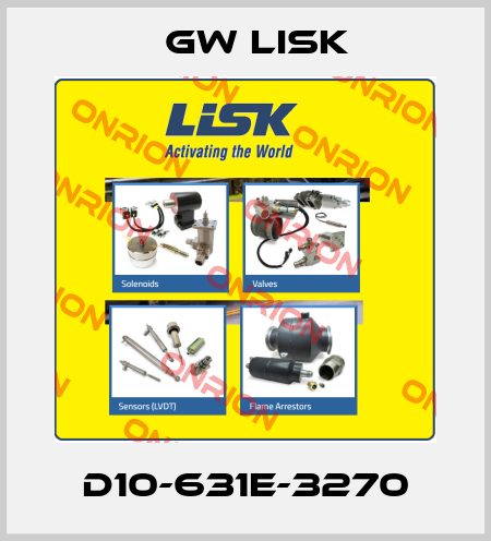 D10-631E-3270 Gw Lisk