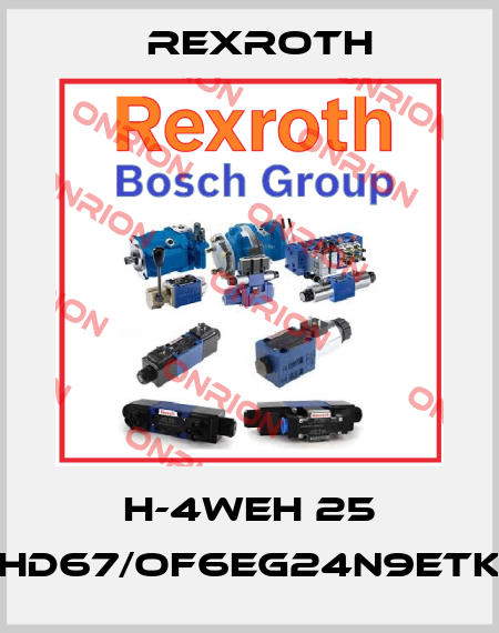 H-4WEH 25 HD67/OF6EG24N9ETK Rexroth