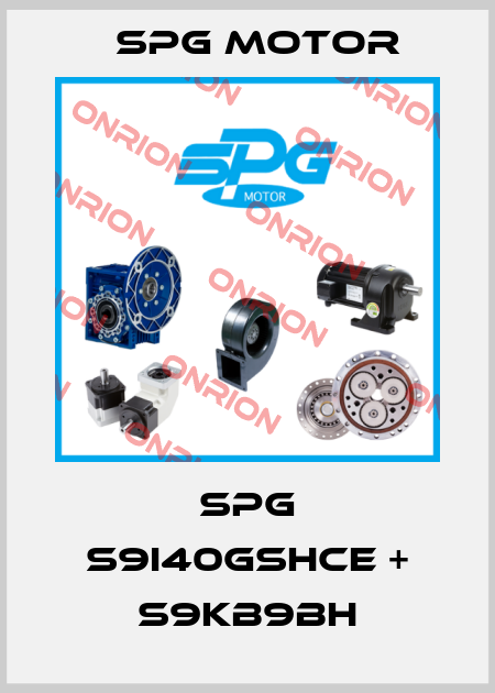 SPG S9I40GSHCE + S9KB9BH Spg Motor