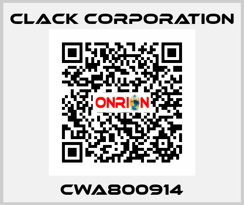 CWA800914 Clack Corporation