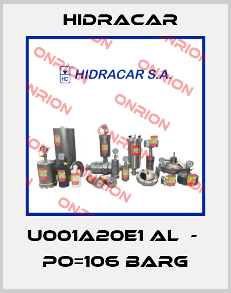 U001A20E1 Al  -  Po=106 barg Hidracar
