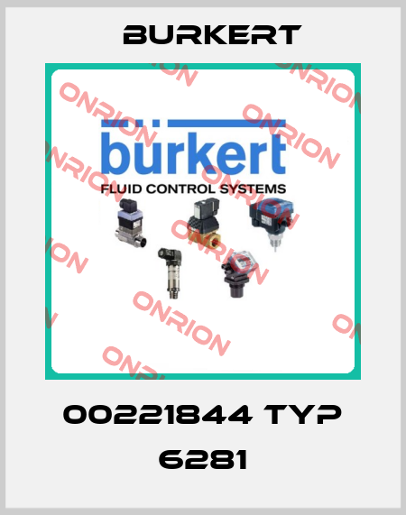 00221844 Typ 6281 Burkert