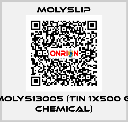 MOLYS13005 (tin 1x500 g, chemical) Molyslip