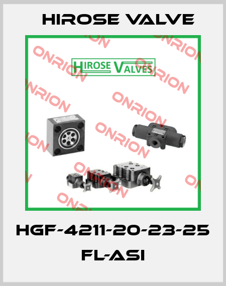 HGF-4211-20-23-25 FL-ASI Hirose Valve