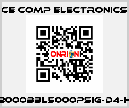 DPG2000BBL5000PSIG-D4-HA-10 Ce Comp Electronics