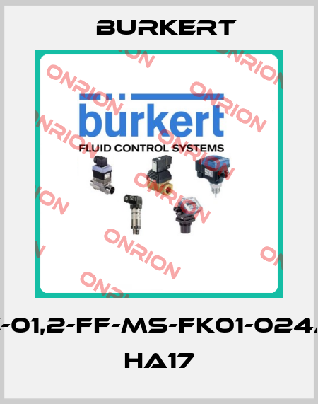 0301-C-01,2-FF-MS-FK01-024/DC-04 HA17 Burkert