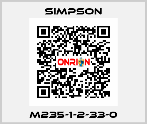 M235-1-2-33-0 Simpson