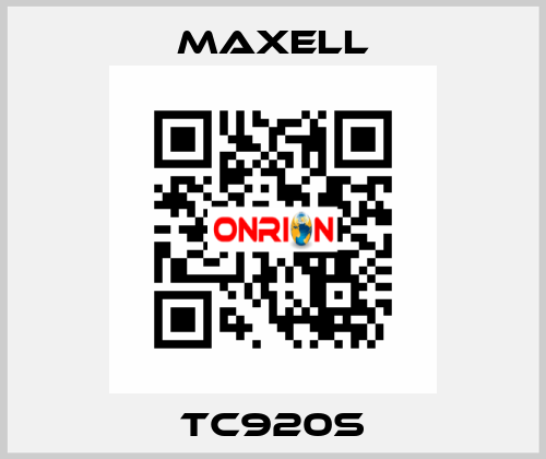 TC920S MAXELL