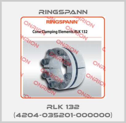 RLK 132 (4204-035201-000000) Ringspann