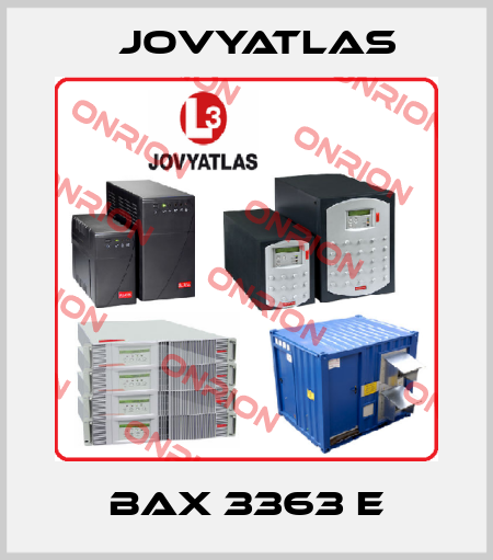 BAX 3363 E JOVYATLAS
