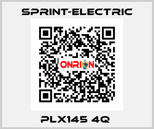 PLX145 4Q  Sprint-Electric