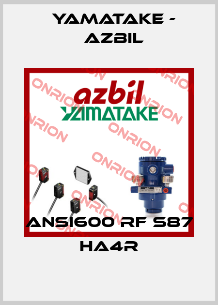 ANSI600 RF S87  HA4R Yamatake - Azbil