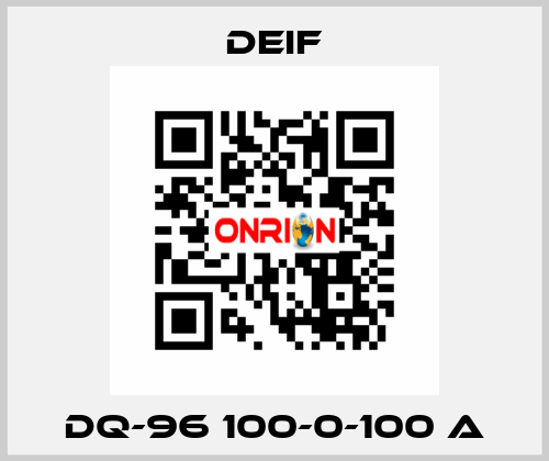 DQ-96 100-0-100 A Deif