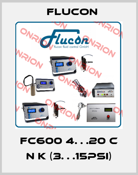 FC600 4…20 C N K (3…15psi) FLUCON