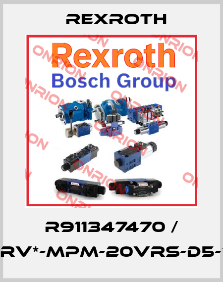 R911347470 / FWA-INDRV*-MPM-20VRS-D5-1-NNN-NN Rexroth