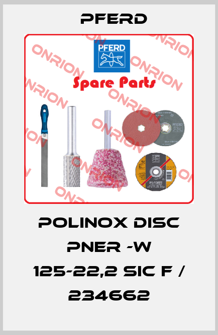 POLINOX DISC PNER -W 125-22,2 SIC F / 234662 Pferd