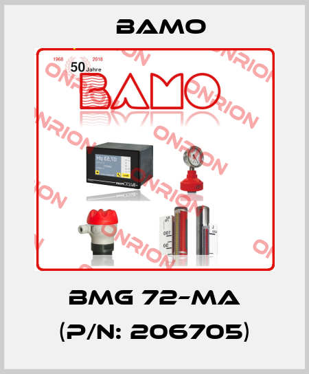 BMG 72–mA (P/N: 206705) Bamo