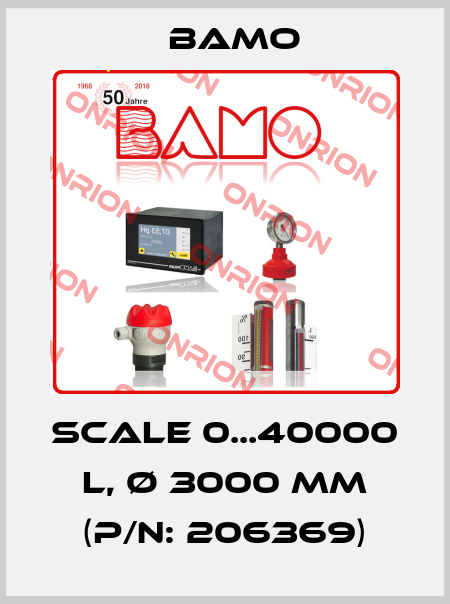 Scale 0...40000 L, Ø 3000 mm (P/N: 206369) Bamo