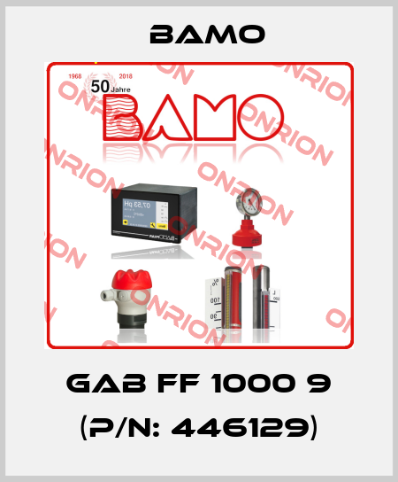 GAB FF 1000 9 (P/N: 446129) Bamo