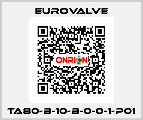TA80-B-10-B-0-0-1-P01 Eurovalve