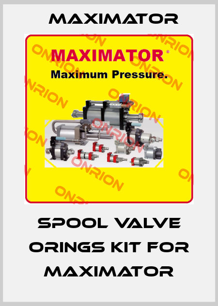 Spool Valve Orings KIT for maximator Maximator