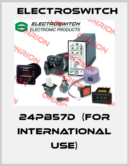 24PB57D  (for international use) Electroswitch