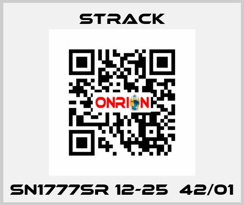 SN1777SR 12-25  42/01 Strack