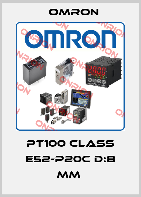 PT100 CLASS E52-P20C D:8 MM  Omron